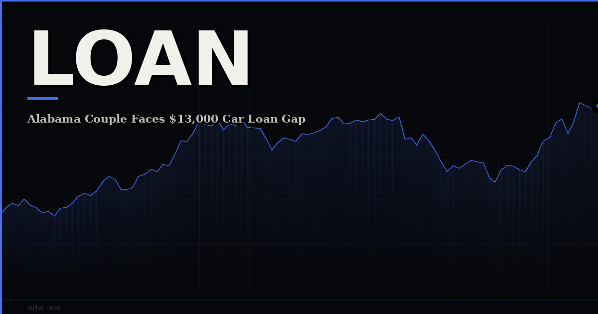 Alabama Couple Faces $13,000 Car Loan Gap