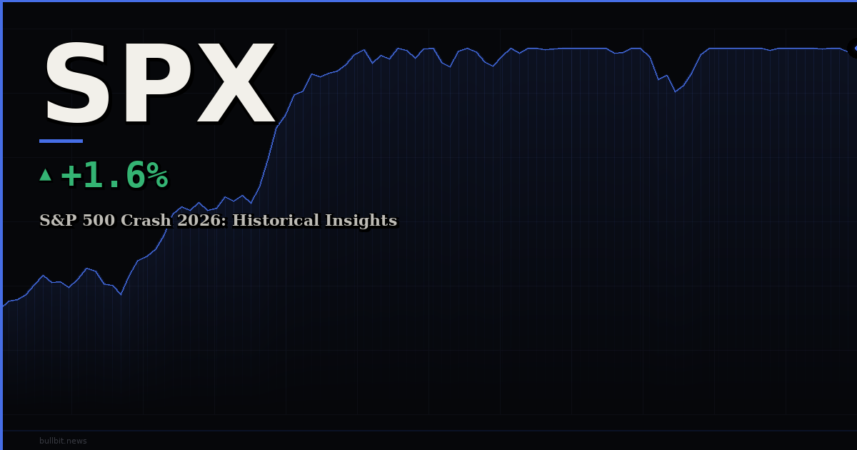 S&P 500 Crash 2026: Historical Insights