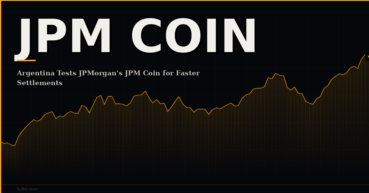 Argentina Tests JPMorgan's JPM Coin for Faster Settlements