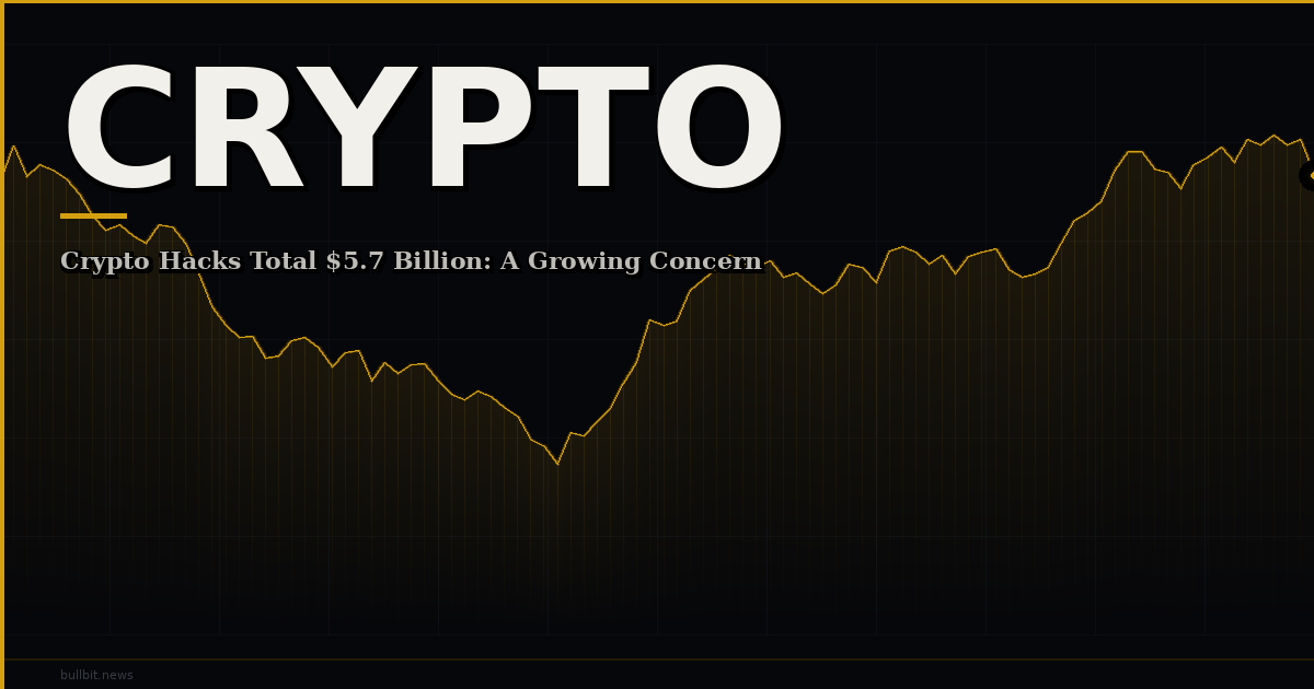Crypto Hacks Total $5.7 Billion: A Growing Concern