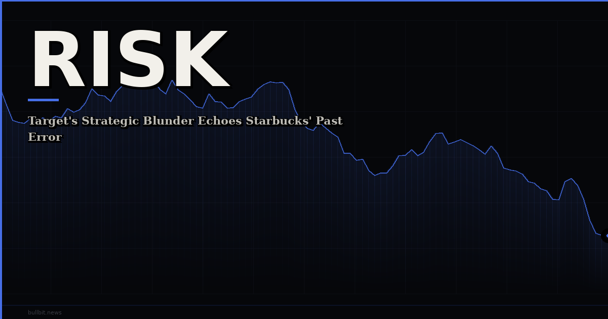 Target's Strategic Blunder Echoes Starbucks' Past Error