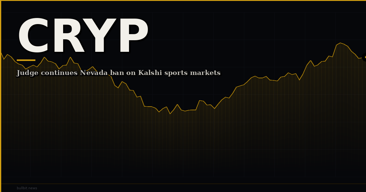 Judge continues Nevada ban on Kalshi sports markets