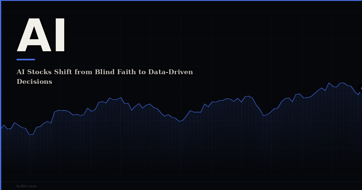 AI Stocks Shift from Blind Faith to Data-Driven Decisions