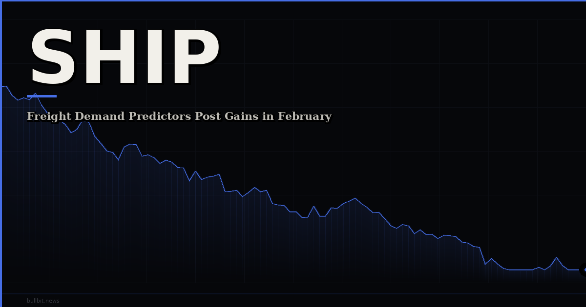 Freight Demand Predictors Post Gains in February