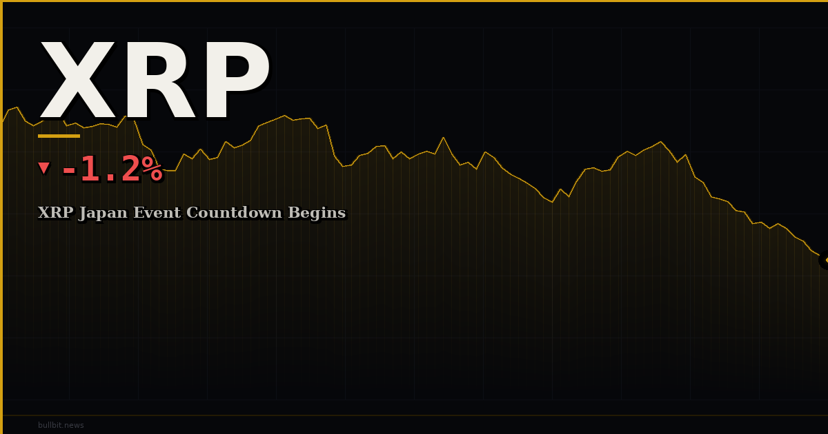 XRP Japan Event Countdown Begins