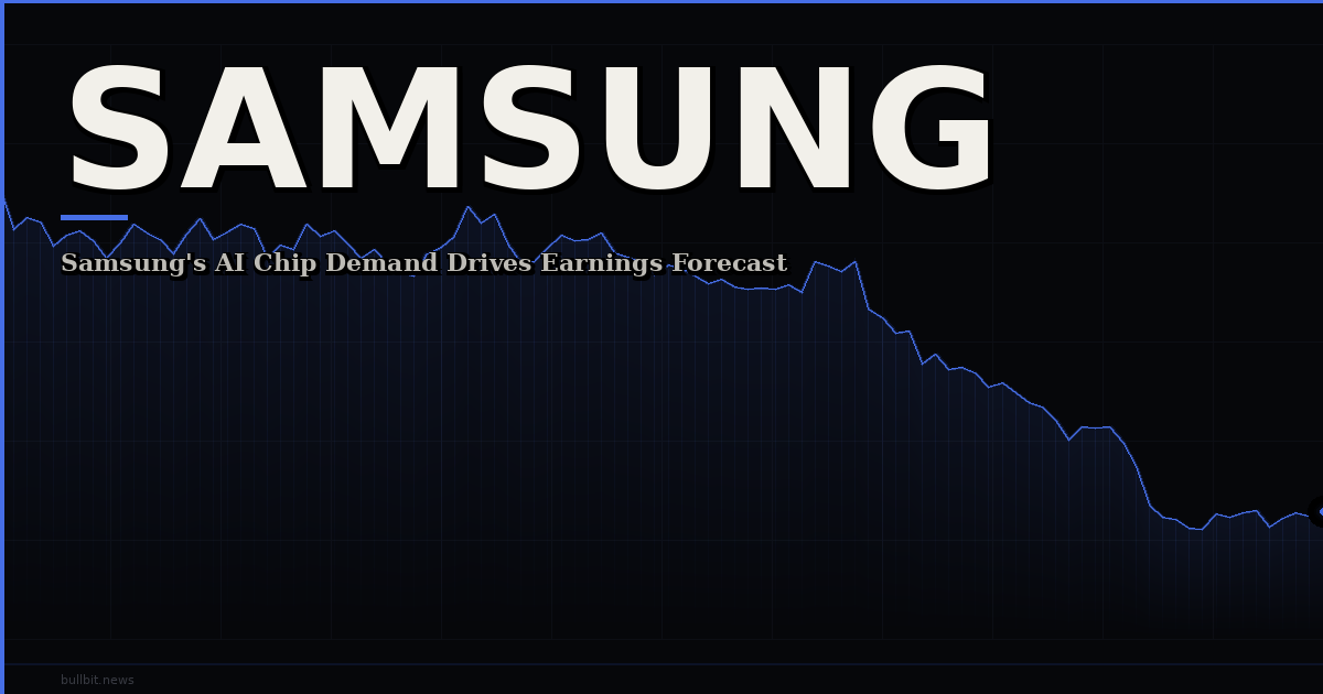 Samsung's AI Chip Demand Drives Earnings Forecast
