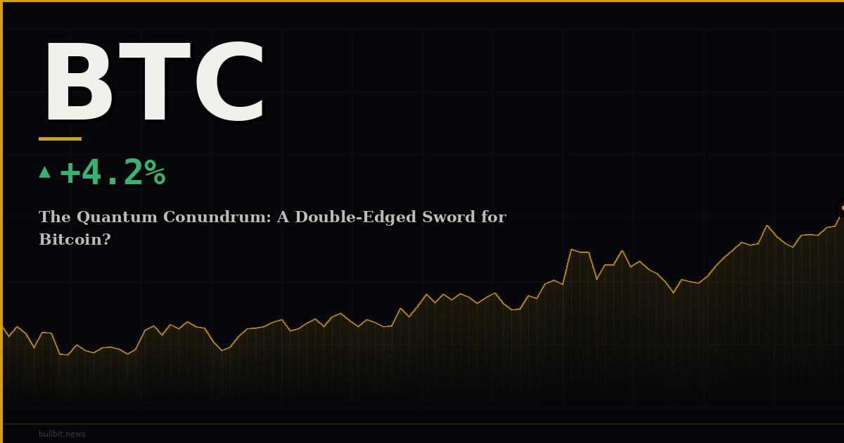 The Quantum Conundrum: A Double-Edged Sword for Bitcoin?